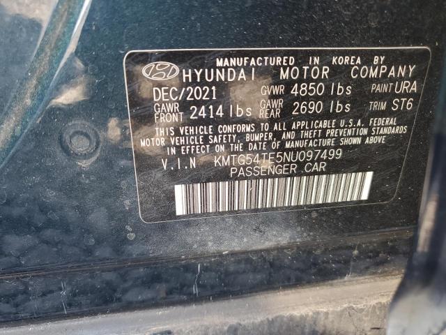 2022 GENESIS G70 BASE - KMTG54TE5NU097499