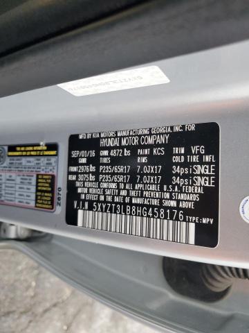 2017 HYUNDAI SANTA FE S - 5XYZT3LB8HG458176