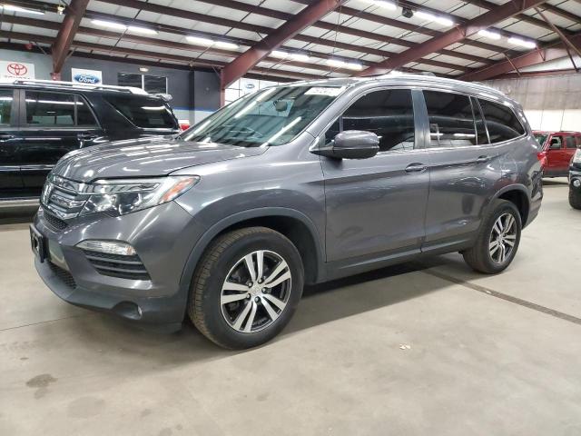 HONDA PILOT EXL 2018 gray  gas 5FNYF6H57JB017501 photo #1