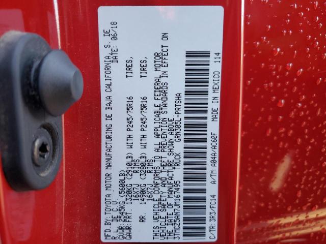 2018 TOYOTA TACOMA DOU - 3TMCZ5AN7JM167495