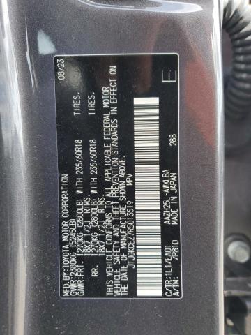 VIN JTJGKCEZ7R5013519 2024 LEXUS NX 350H BA no.13