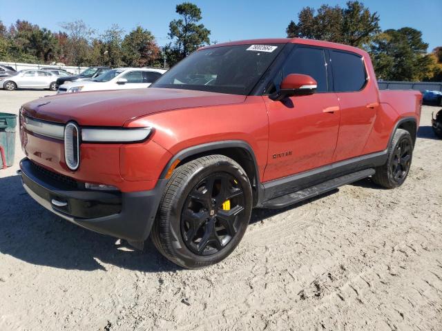 RIVIAN R1T ADVENT 2022 red  electric 7FCTGAAA2NN003802 photo #1