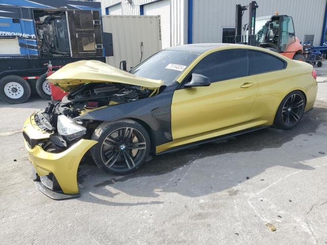 BMW M4 2016 gold  gas WBS3R9C5XGK336731 photo #1