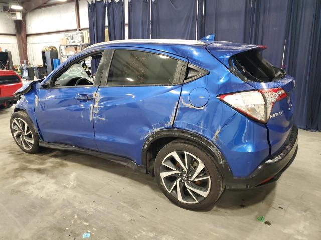 HONDA HR-V SPORT 2019 blue  gas 3CZRU5H15KG712308 photo #3