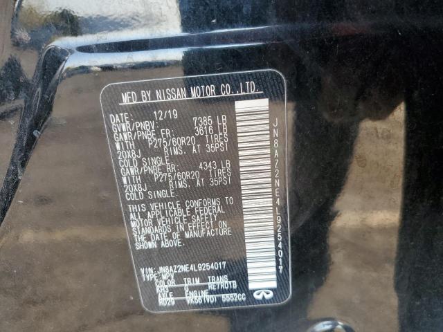 2020 INFINITI QX80 LUXE - JN8AZ2NE4L9254017