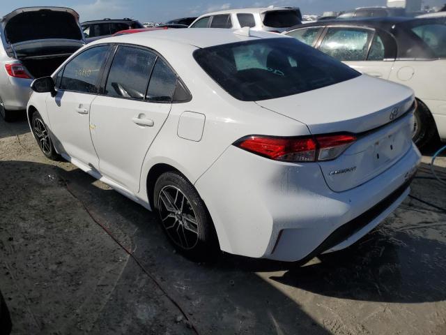 VIN 5YFEPMAE2MP177115 2021 Toyota Corolla, LE no.2