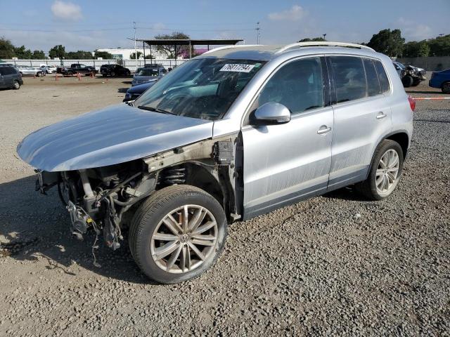 VOLKSWAGEN TIGUAN S 2012 silver  gas WVGAV7AX1CW531974 photo #1