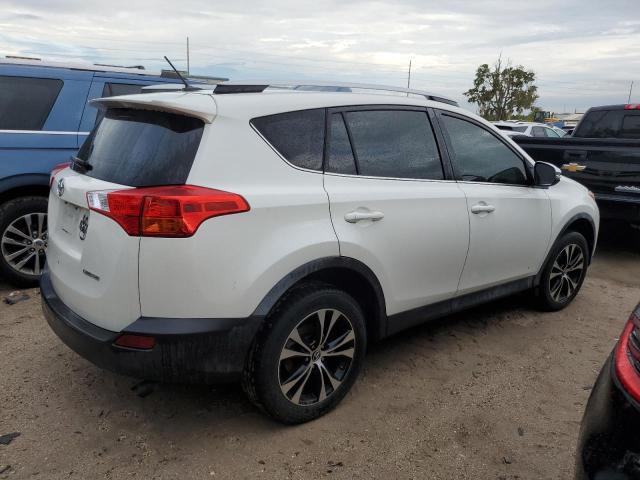 TOYOTA RAV4 LIMIT 2015 white  gas 2T3YFREV6FW162584 photo #4