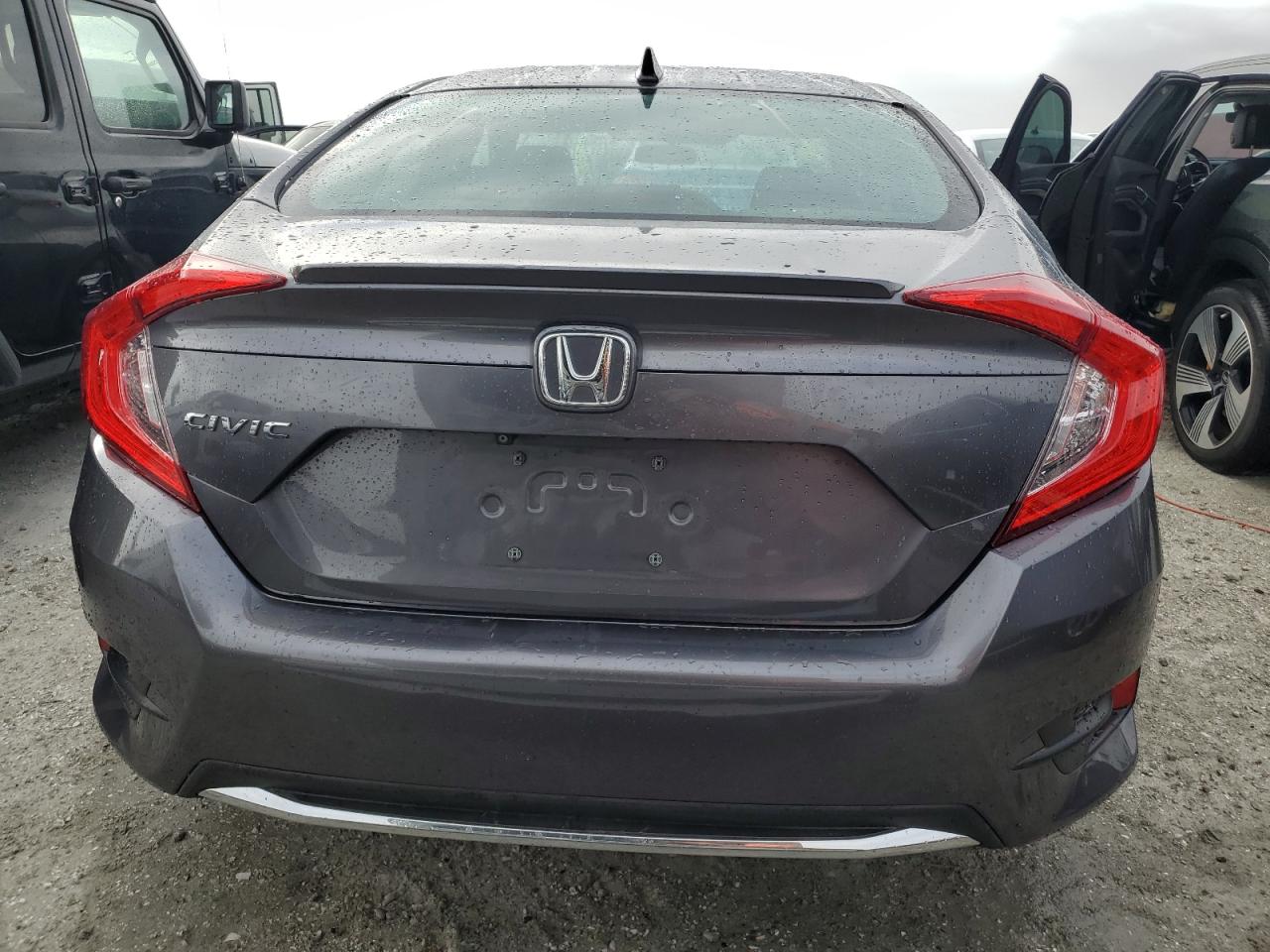 Lot #3028076510 2019 HONDA CIVIC EX