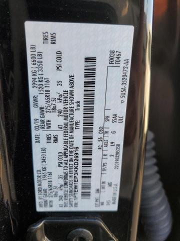2019 FORD F150 SUPER - 1FTEW1EP3KKD26916