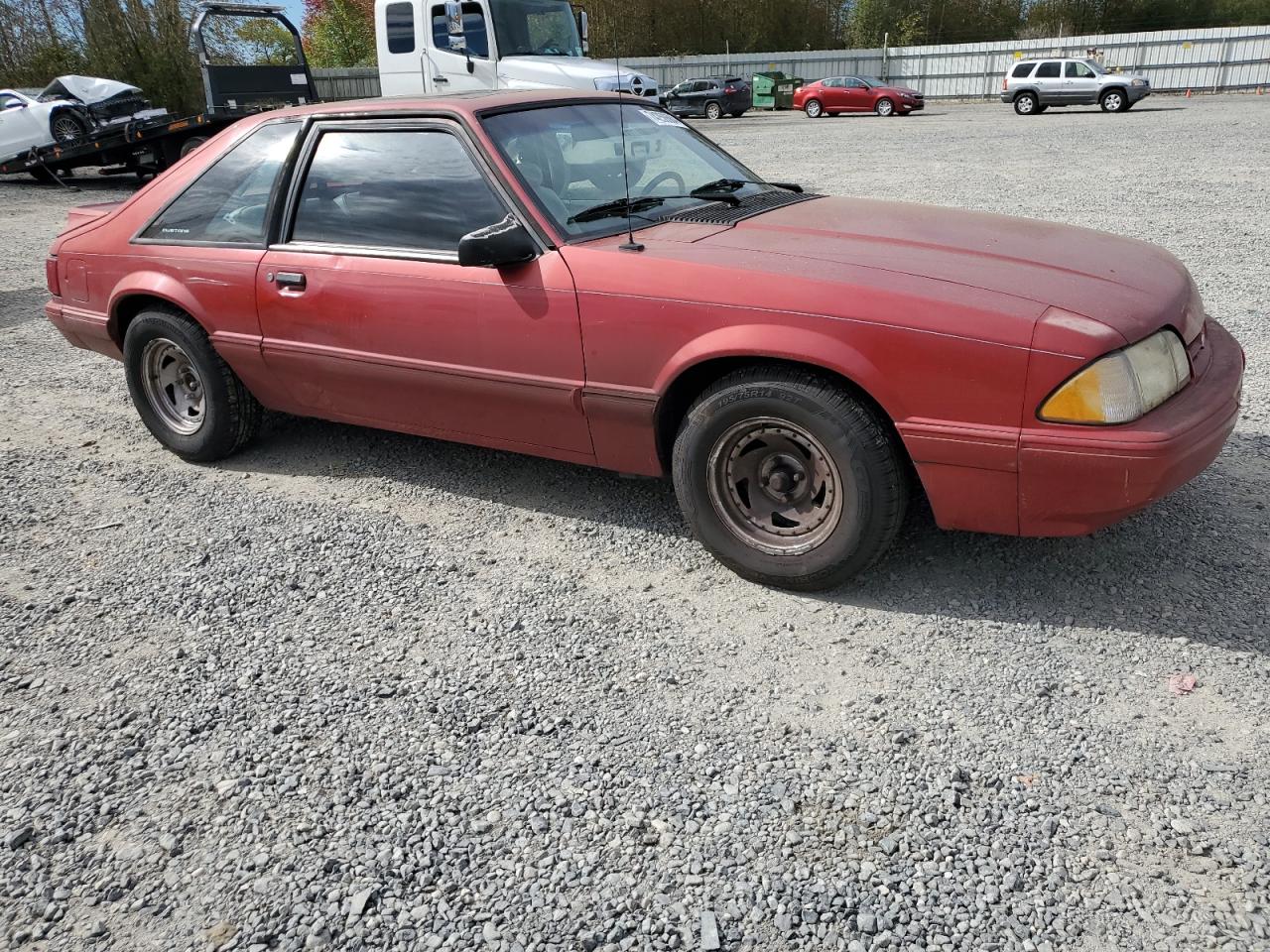 Lot #2874579153 1992 FORD MUSTANG LX