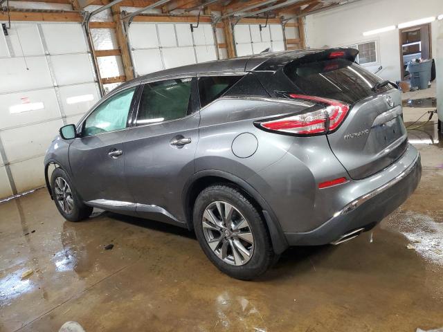 NISSAN MURANO S 2015 gray  gas 5N1AZ2MG5FN241105 photo #3