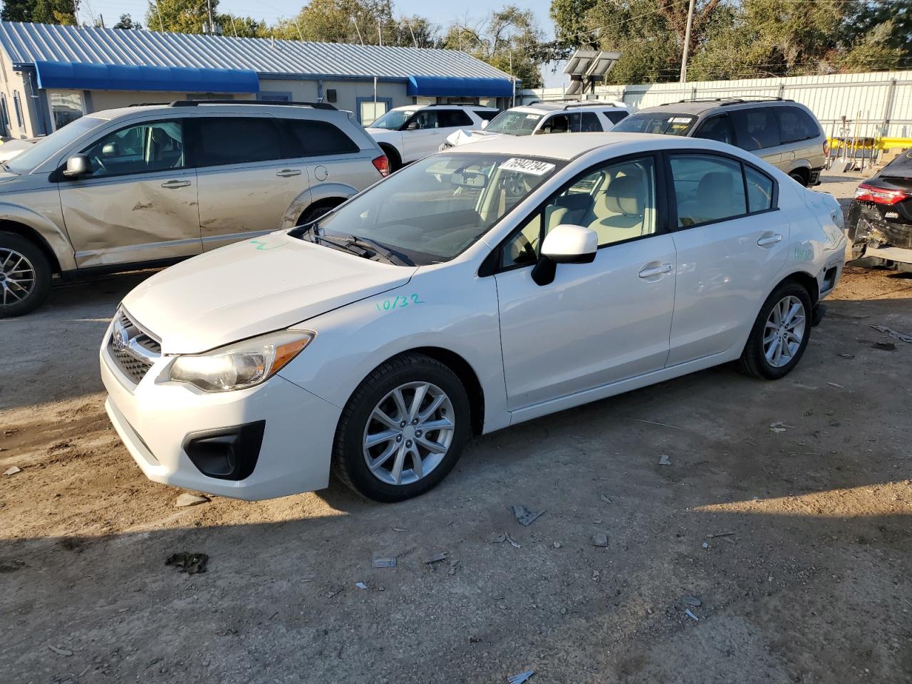 Lot #2919180891 2014 SUBARU IMPREZA PR