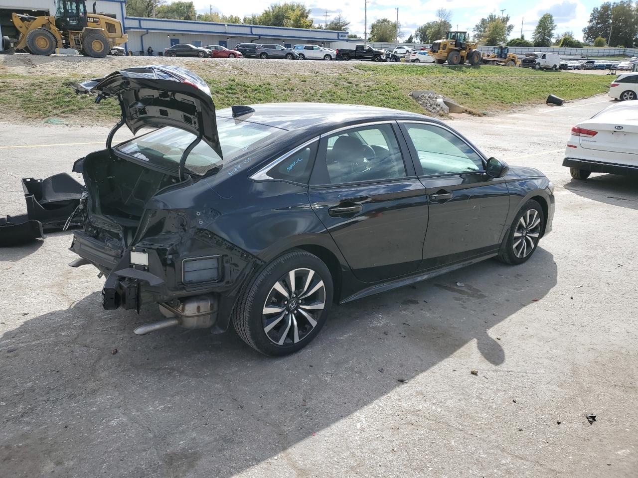 Lot #2943305679 2022 HONDA CIVIC EX