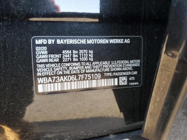 2020 BMW 228XI - WBA73AK06L7F75109