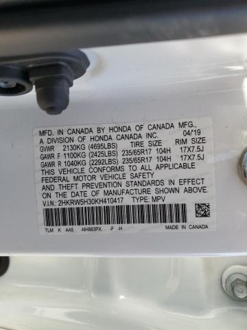 2019 HONDA CR-V LX - 2HKRW5H30KH410417
