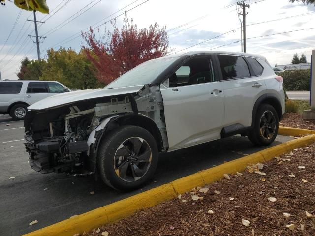 NISSAN ROGUE SV 2024 white  gas 5N1BT3BAXRC694078 photo #1