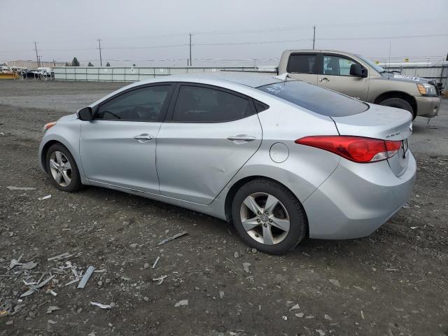 HYUNDAI ELANTRA GL 2013 silver  gas 5NPDH4AE3DH377541 photo #3