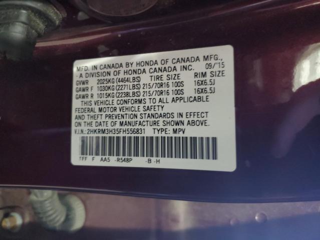2015 HONDA CR-V LX - 2HKRM3H35FH556831