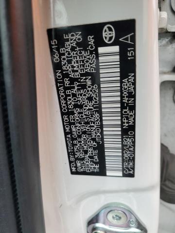 2015 TOYOTA PRIUS C - JTDKDTB38F1102526