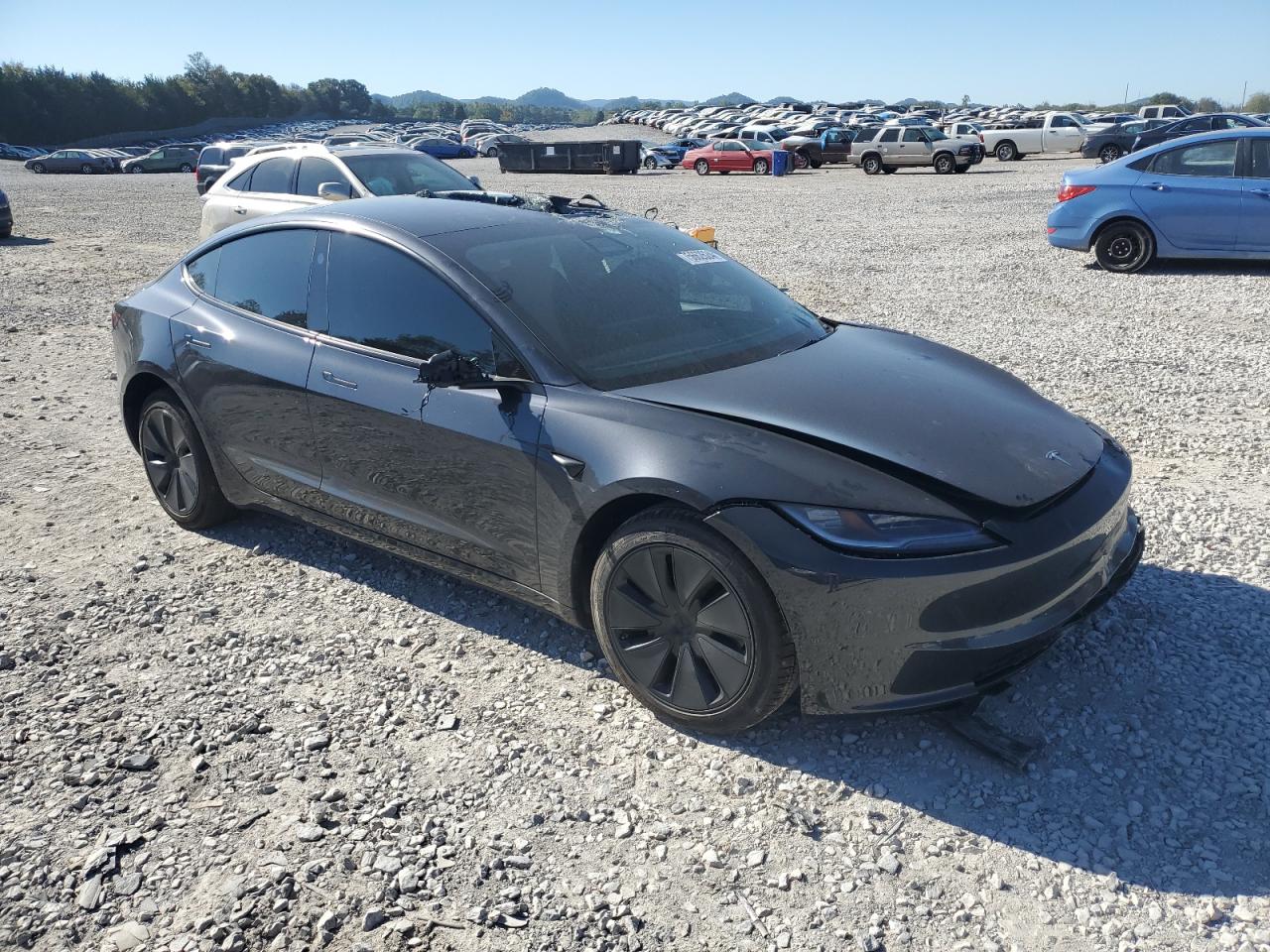 Lot #2974791120 2024 TESLA MODEL 3