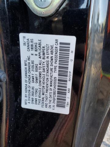 2018 HONDA CIVIC EX - 2HGFC3B37JH355529