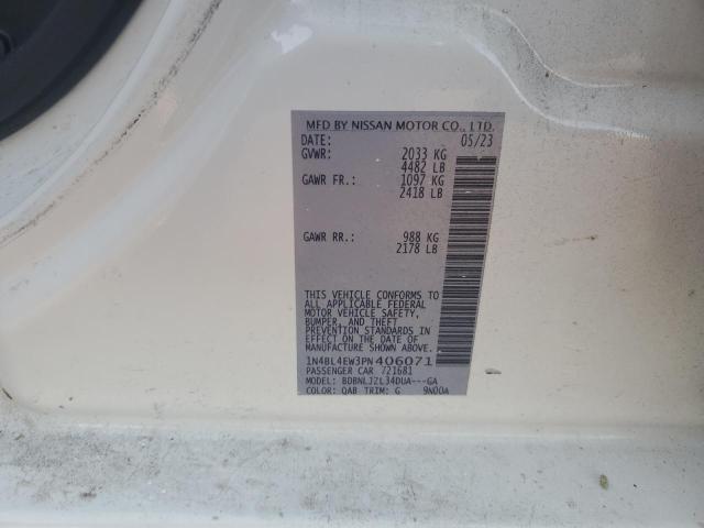 2023 NISSAN ALTIMA SL - 1N4BL4EW3PN406071