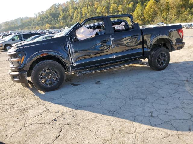 FORD F150 STX 2024 charcoal  gas 1FTFW2L55RFA31153 photo #1