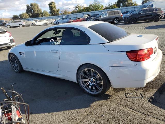 BMW M3 2011 white  gas WBSDX9C59BE784136 photo #3