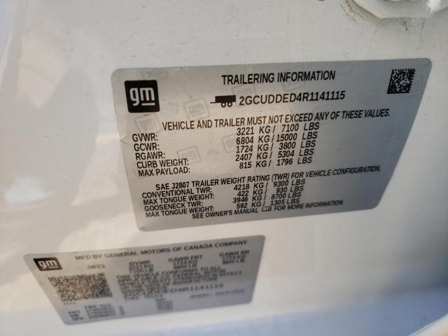 2024 CHEVROLET SILVERADO - 2GCUDDED4R1141115