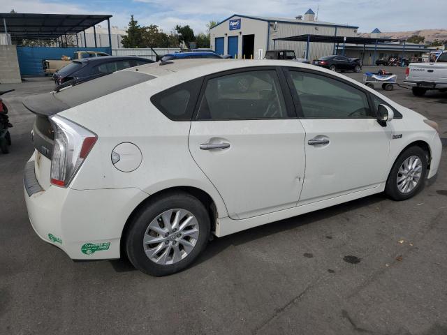 TOYOTA PRIUS PLUG 2012 white  hybrid engine JTDKN3DP5C3029435 photo #4