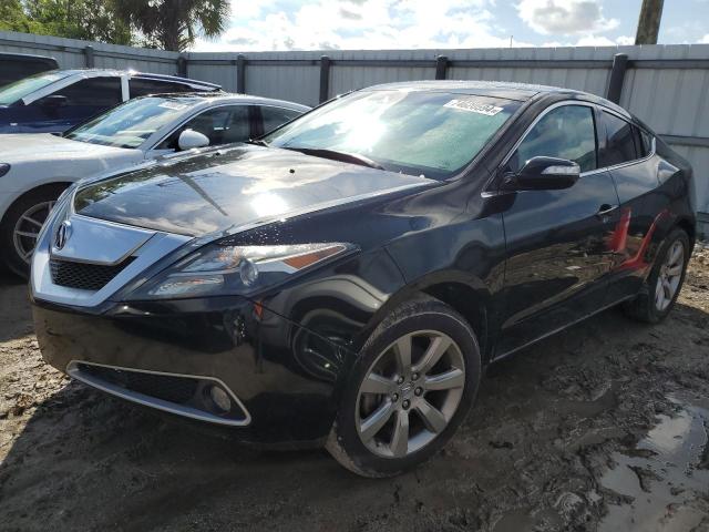 ACURA ZDX TECHNO 2012 black  gas 2HNYB1H48CH500637 photo #1