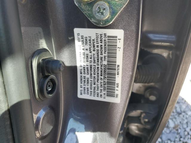 2015 HONDA CIVIC SE 19XFB2F75FE095532