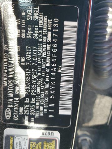 2015 KIA SORENTO LX - 5XYKT4A66FG647130