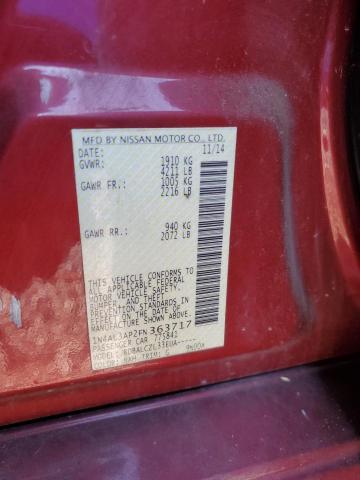 2015 NISSAN ALTIMA 2.5 - 1N4AL3AP2FN363717