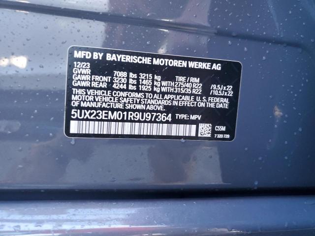 VIN 5UX23EM01R9U97364 2024 BMW X7 no.13