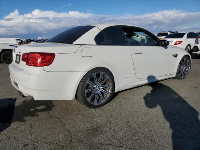 BMW M3 2011 white  gas WBSDX9C59BE784136 photo #4