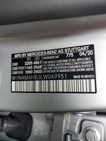 VIN W1N4M4HB3LW049951 2020 Mercedes-Benz GLB-Class,... no.13