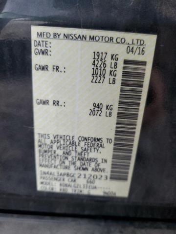 2016 NISSAN ALTIMA 2.5 - 1N4AL3AP8GC212023