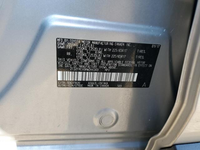 2017 TOYOTA RAV4 LE - 2T3ZFREV9HW344349