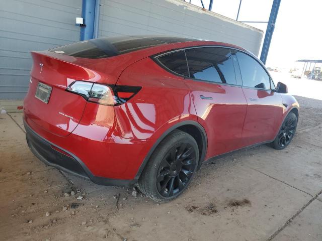 TESLA MODEL Y 2023 red  electric 7SAYGDEE8PF792634 photo #4