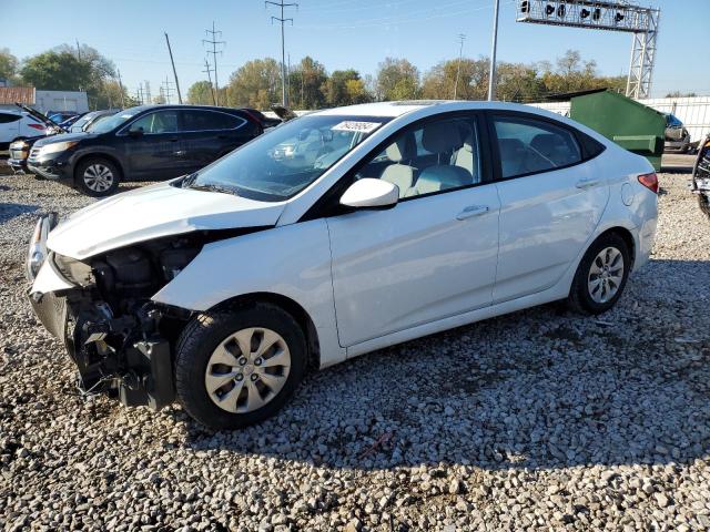 HYUNDAI ACCENT SE 2016 white  gas KMHCT4AE0GU142241 photo #1