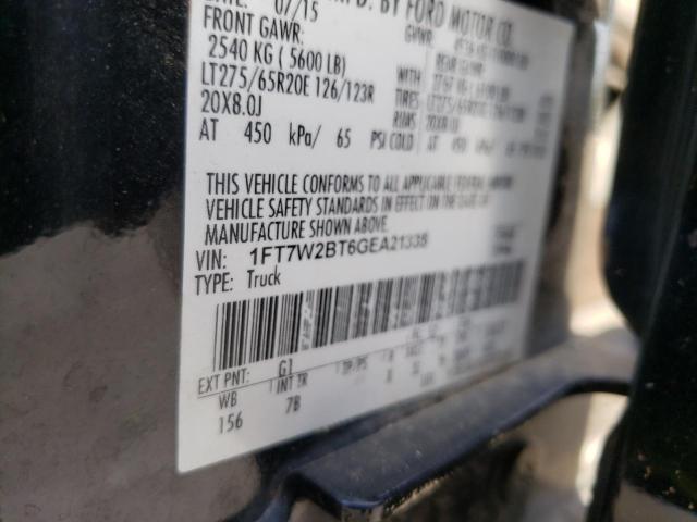 2016 FORD F250 SUPER - 1FT7W2BT6GEA21335