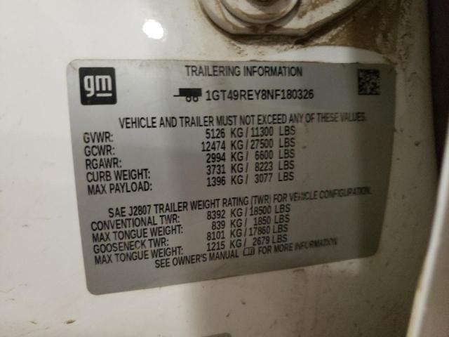 2022 GMC SIERRA K25 - 1GT49REY8NF180326