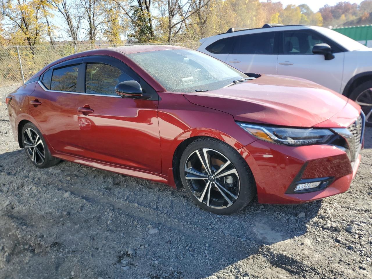 Lot #2928376904 2021 NISSAN SENTRA SR