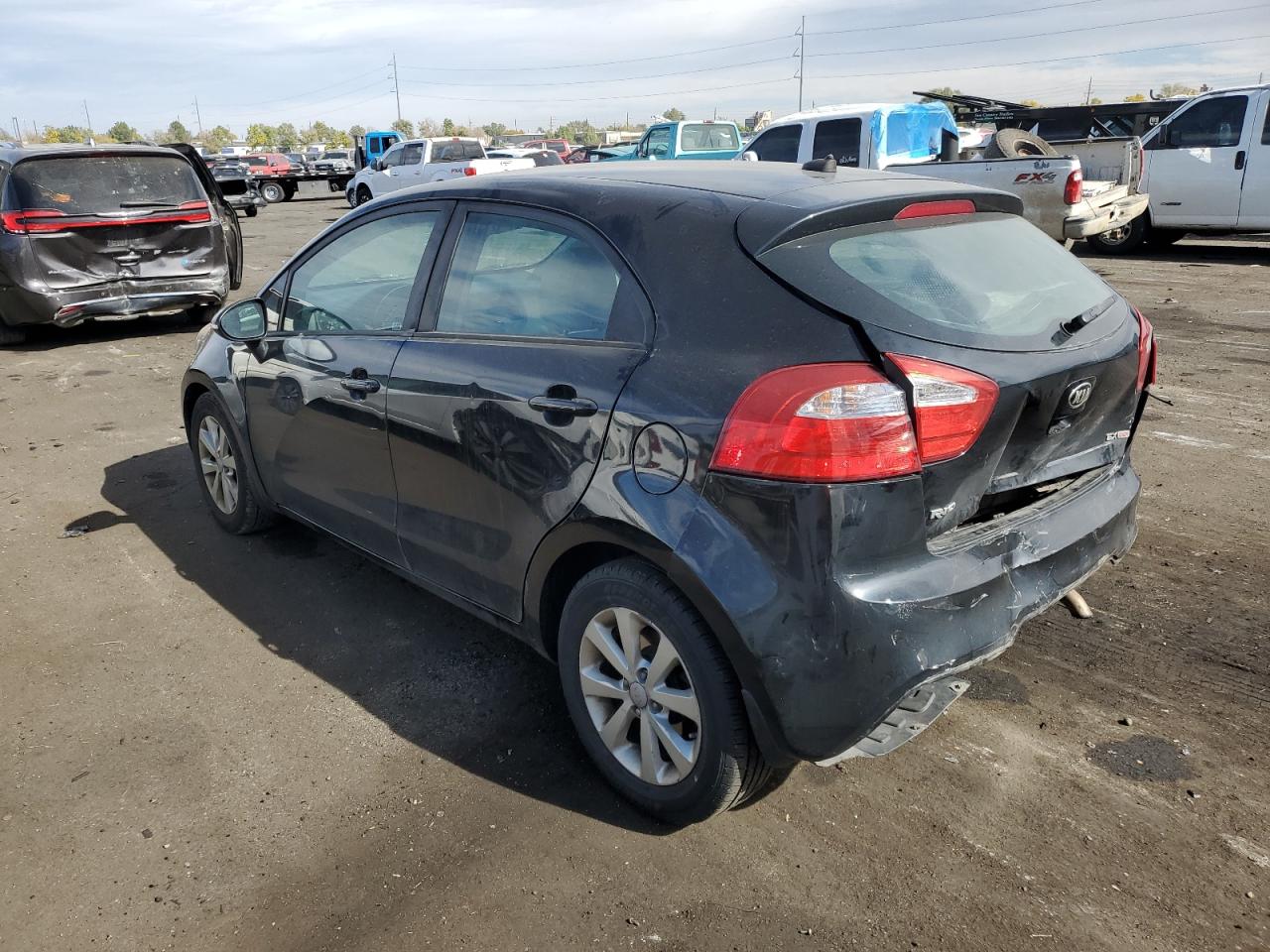 Lot #2928867709 2013 KIA RIO EX