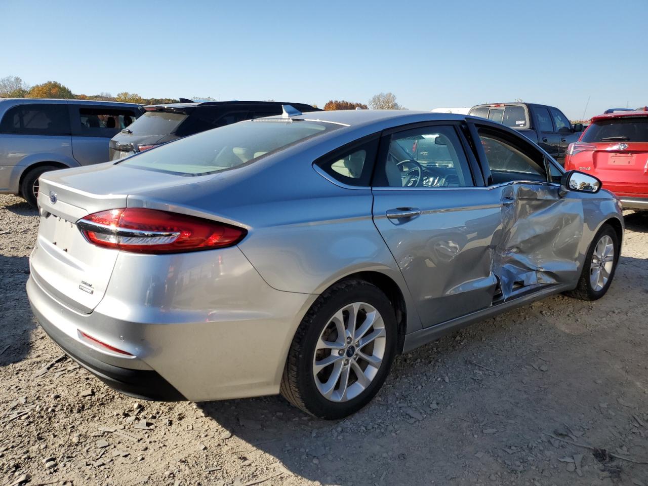 Lot #2972388434 2020 FORD FUSION SEL