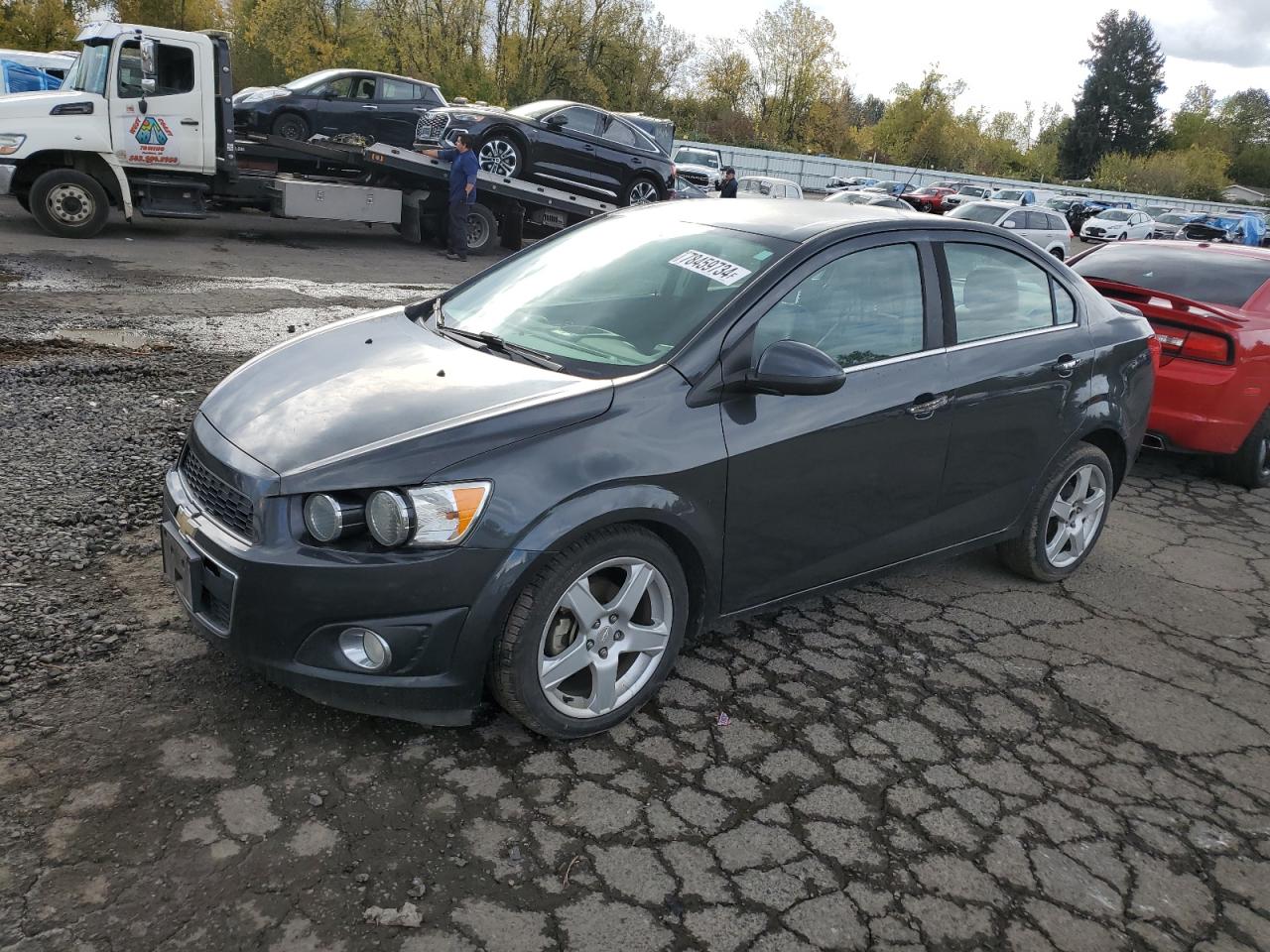 Lot #2986888762 2015 CHEVROLET SONIC LTZ