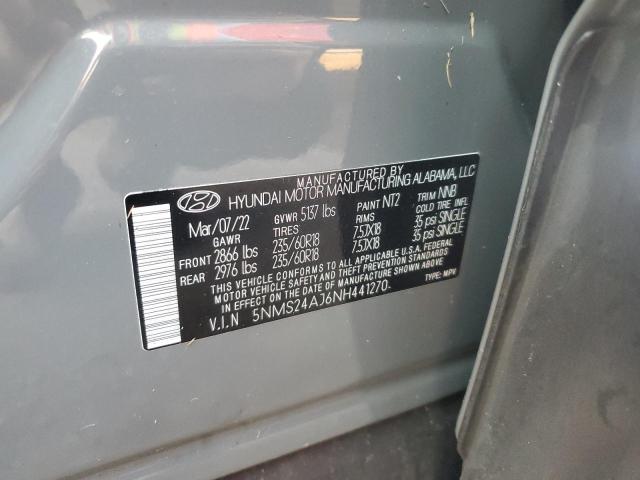 2022 HYUNDAI SANTA FE S - 5NMS24AJ6NH441270