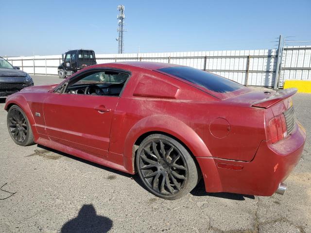 FORD MUSTANG GT 2008 red coupe gas 1ZVHT82H785173764 photo #3